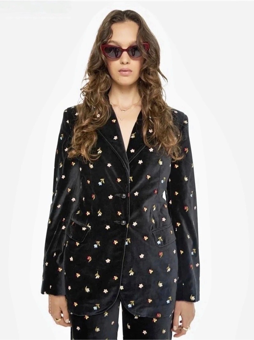 ⚡️TRENDING⚡️Alix of Bohemia Afternoon Onyx
Bouquet Blazer. Size S